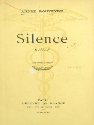 cover image of Silence